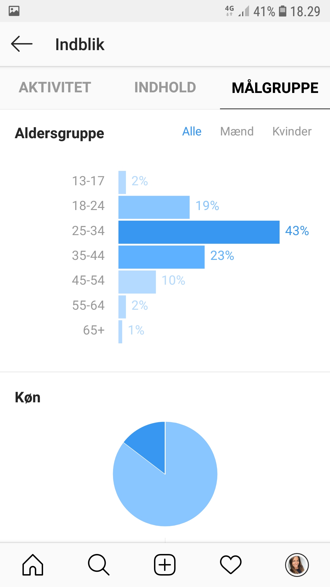 demografi Instragram21 - Bloggerspace