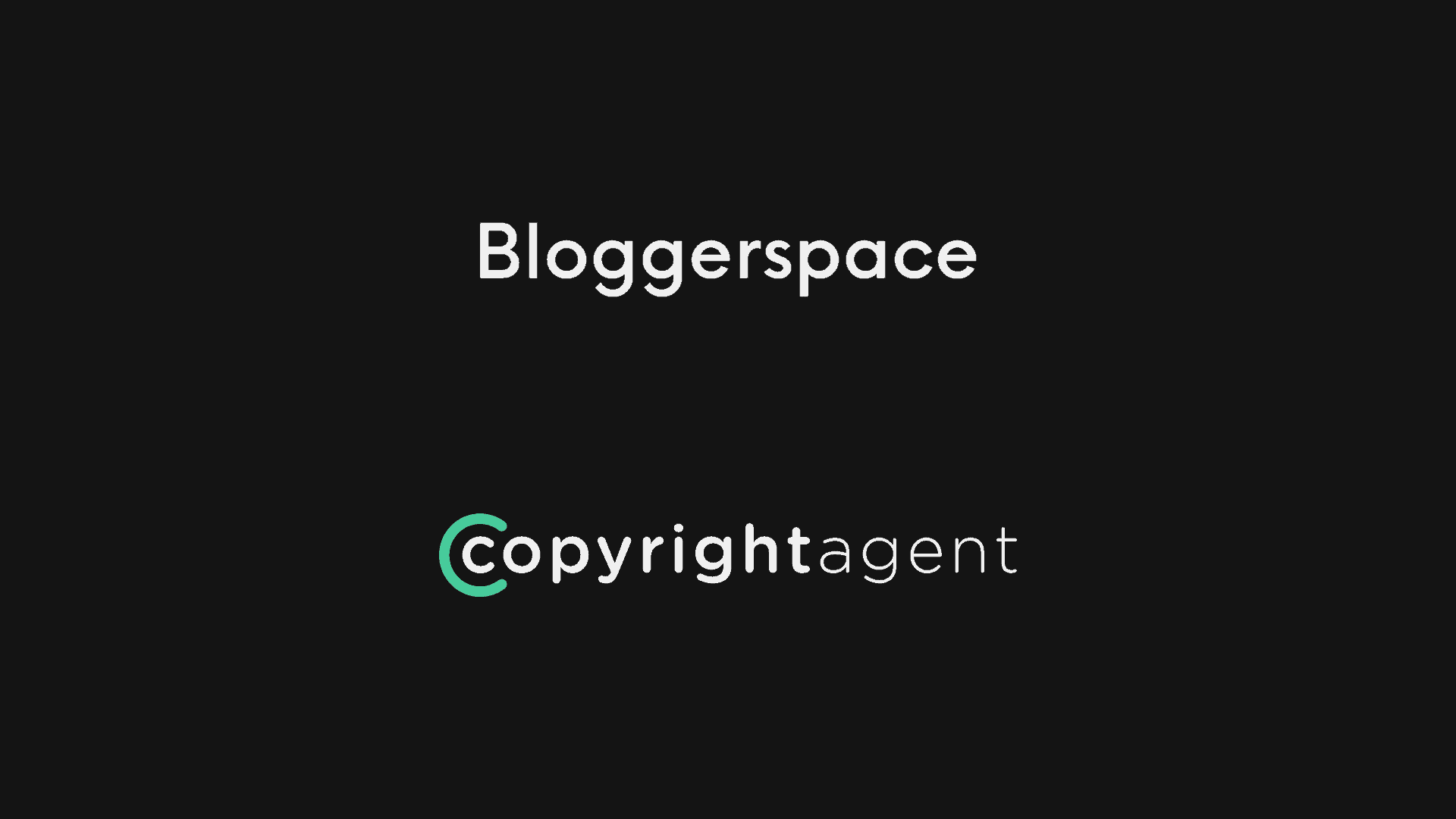 Copyright Agent X Bloggerspace - Thumbnail